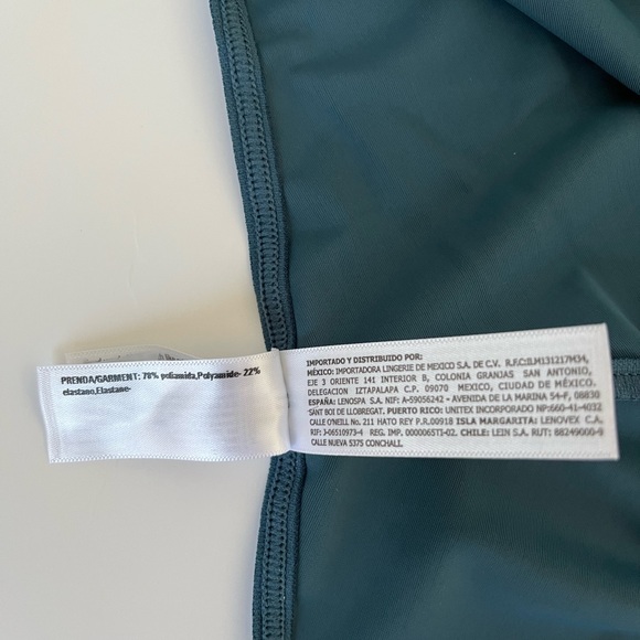 Leonisa Ultra Light Lace Waistband Cheeky Panty Size L - Picture 10 of 10